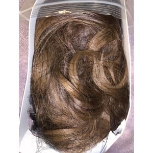 New Fashion Chocolate Synthetic Wig & Elastic Weave Cap